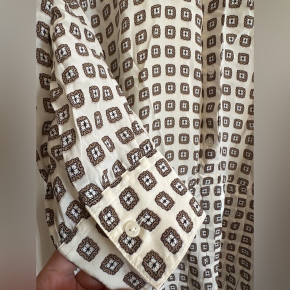 New Amelia shirt-dress in foulard print - Picture 9 of 14